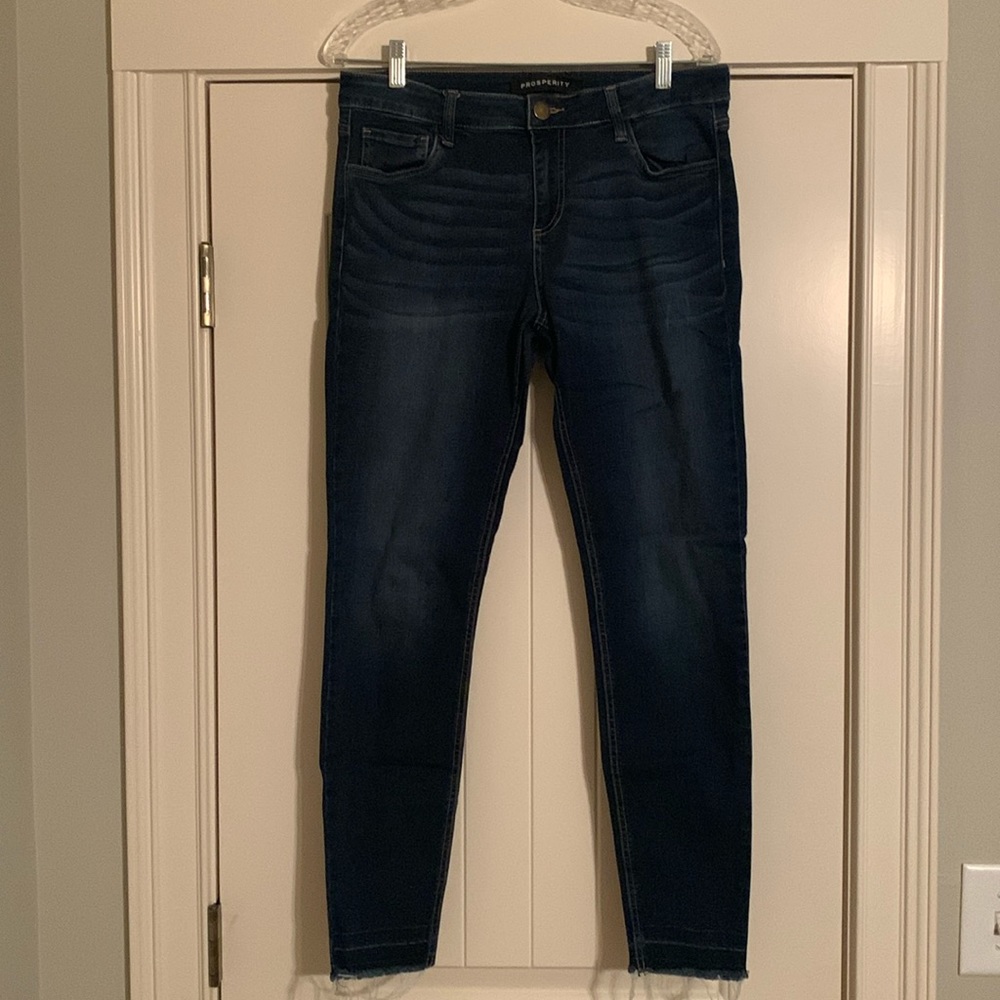 Prosperity Lena Released Hem Super Skinny Jean